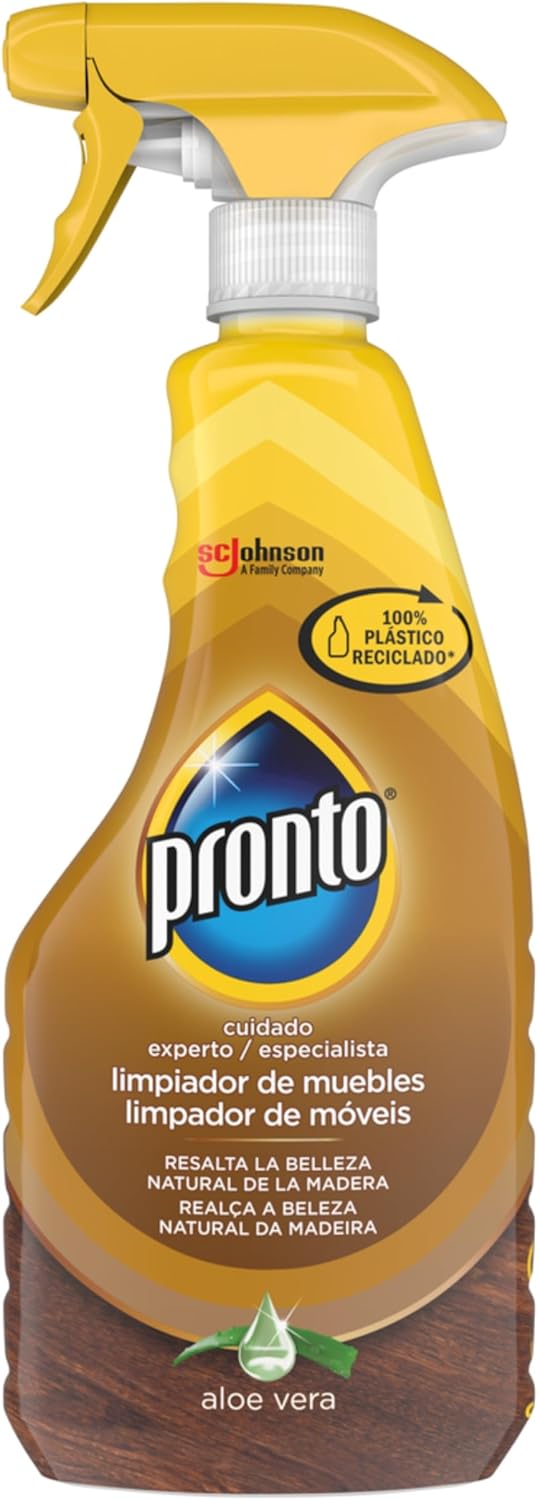 Pronto Detergente Legno Trigger al Profumo di Aloe Vera, 500ml