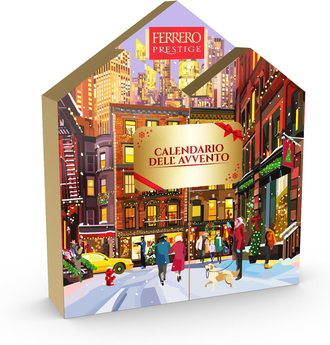 Ferrero Prestige - Calendario Avvento 2024, 25 Specialità Assortite Ferrero Rocher, Ferrero Küsschen e Mon Chéri, Idea Regalo Natale, Confezione da 250 gr