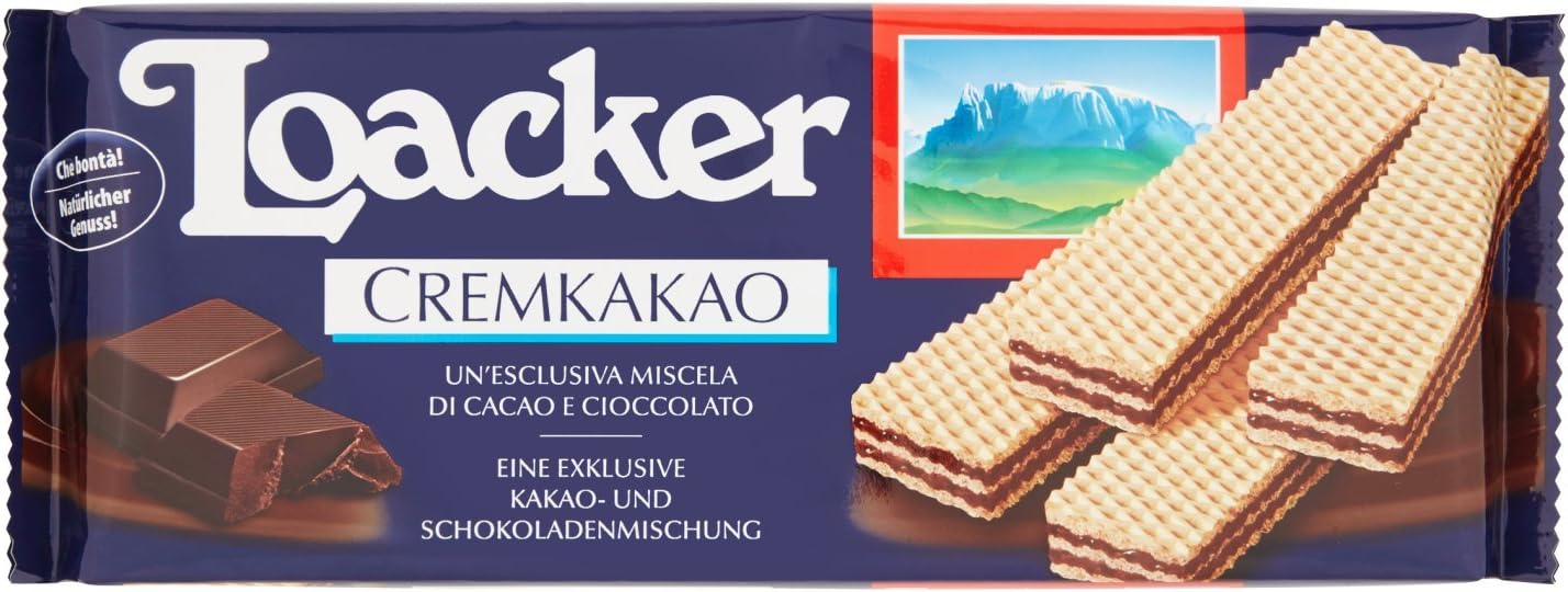 Loacker - Wafer Cremkakao - 6 confezioni da 175 g [1050 g]