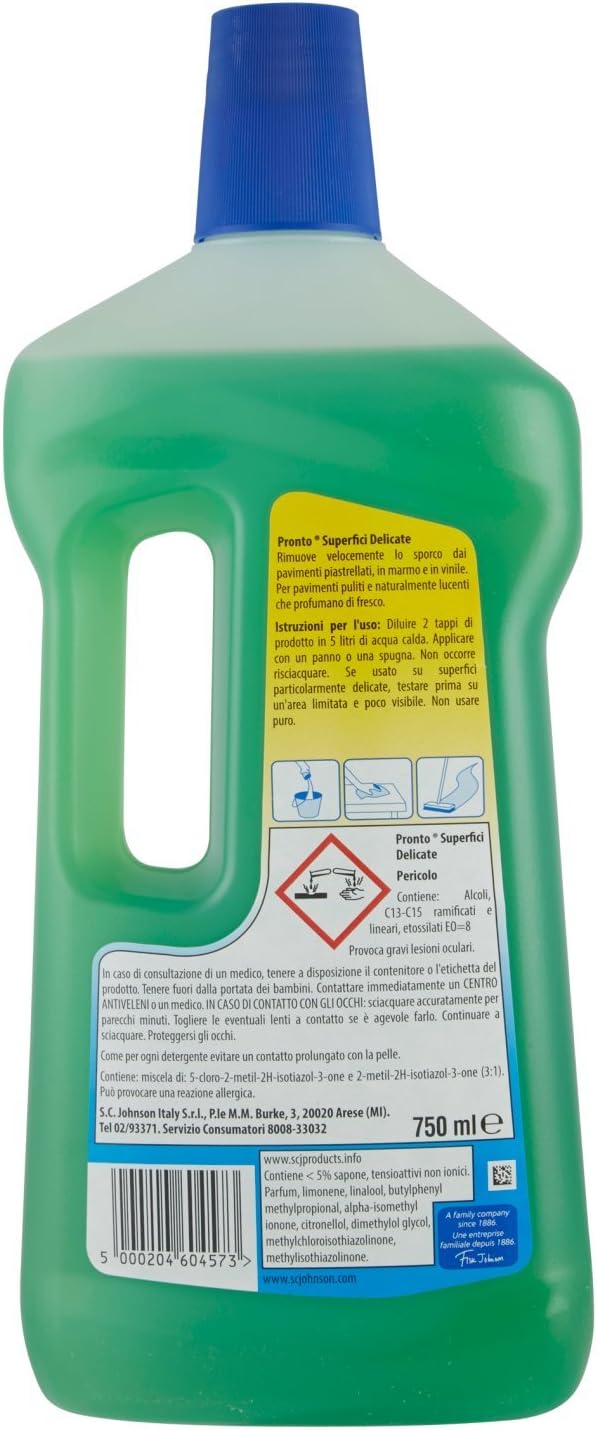 Pronto Detergente Superfici Delicate - 750 ml