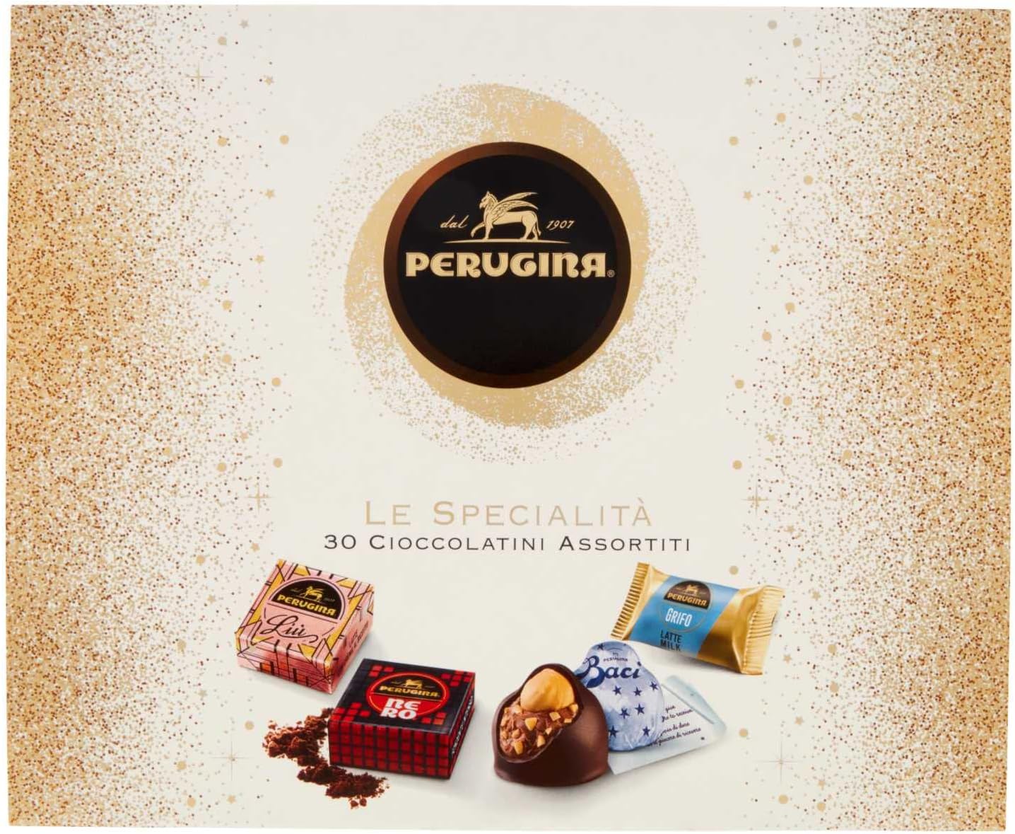 PERUGINA LE SPECIALITÀ Cioccolatini Assortiti Scatola Regalo, 295 g