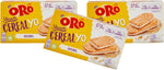 3X Oro Saiwa Vitasnella Cereal Yo Original Biscotti ai Cereali Integrali con Cremoso Yogurt 253g [3 Confezioni]