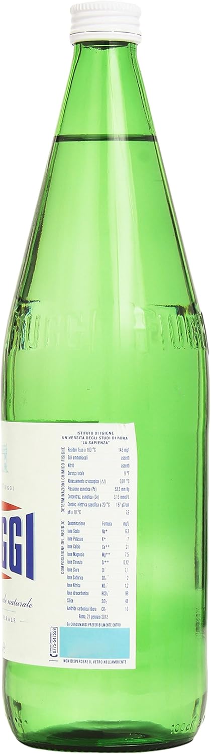 Fiuggi Acqua Minerale Naturele Oligominerale, 1L