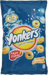 Yonkers, Snack al Formaggio, Irresistibili Anelli al Gusto Formaggio, non fritti, 120g (multipack da 8 bustine)