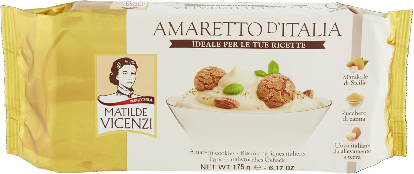 Vicenzi Amaretto d'Italia Biscotti Amaretto, 175g