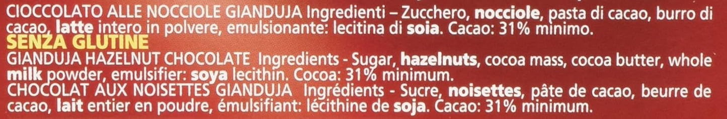 Novi Tavoletta Cioccolato alle Nocciole Gianduja, 100g