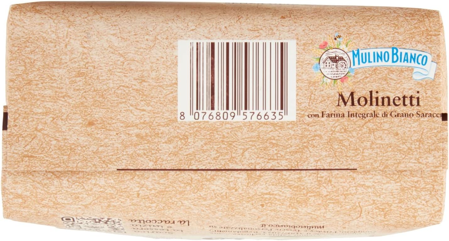 Mulino Bianco Biscotti Molinetti Di Grano Saraceno, 350g