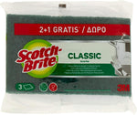 Scotch-Brite Fibra Verde, 3 Pezzi