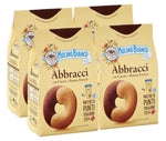 4X Mulino Bianco Abbracci Biscotti con Cacao e Panna Fresca 350g