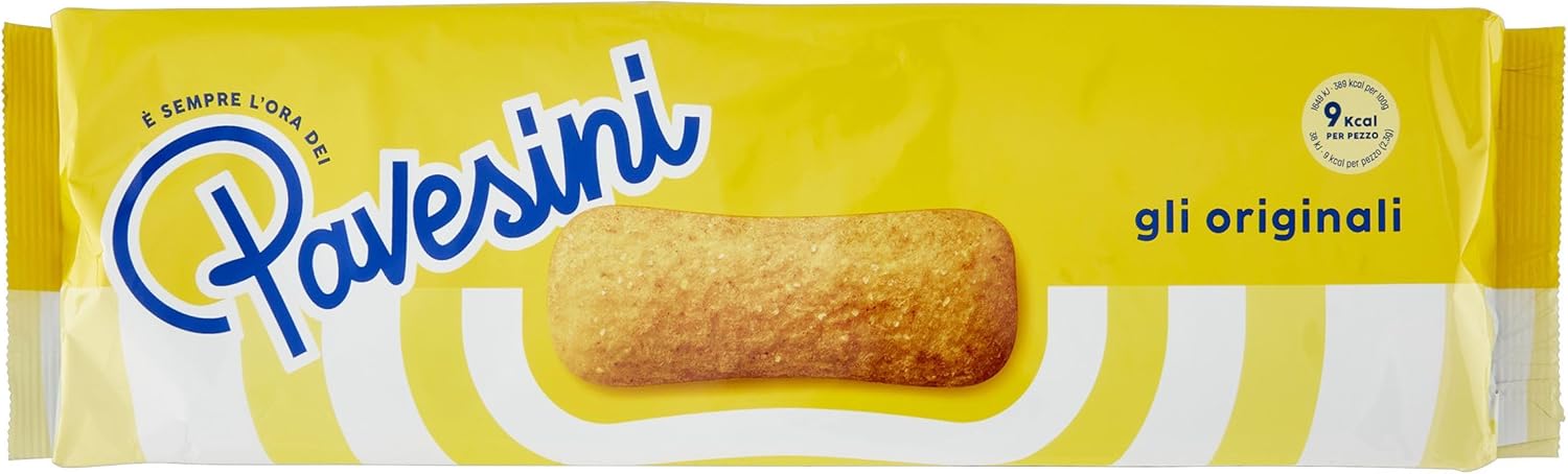 Pavesi Pavesini Classici, Biscotto Leggero per Colazione o Merenda, Confezione da 200 g
