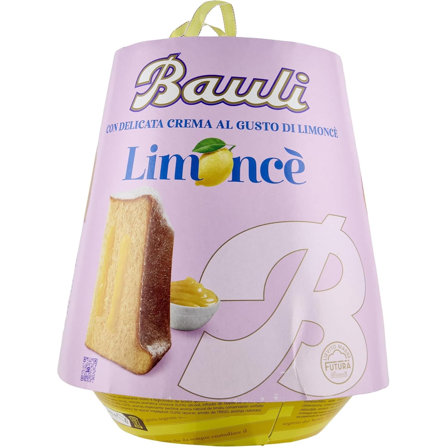 Bauli Pandoro Limoncé – Farcito con Crema al Limone– 750g (1 pezzi)
