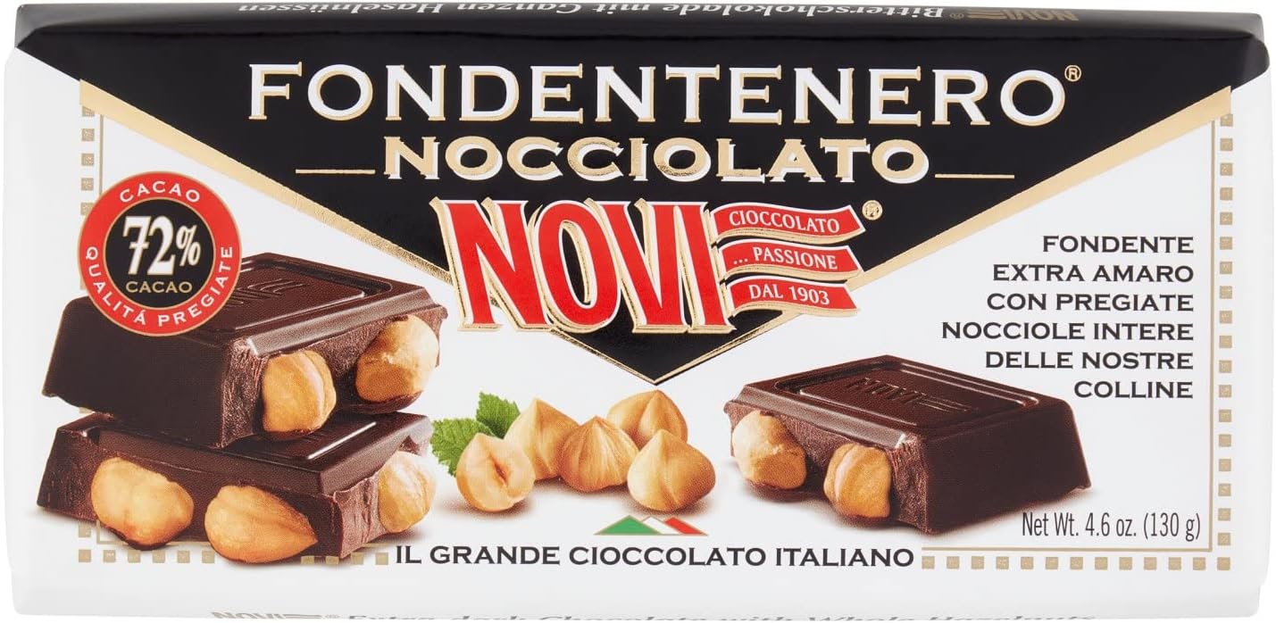 Novi Fondentenero Nocciolato, 130g