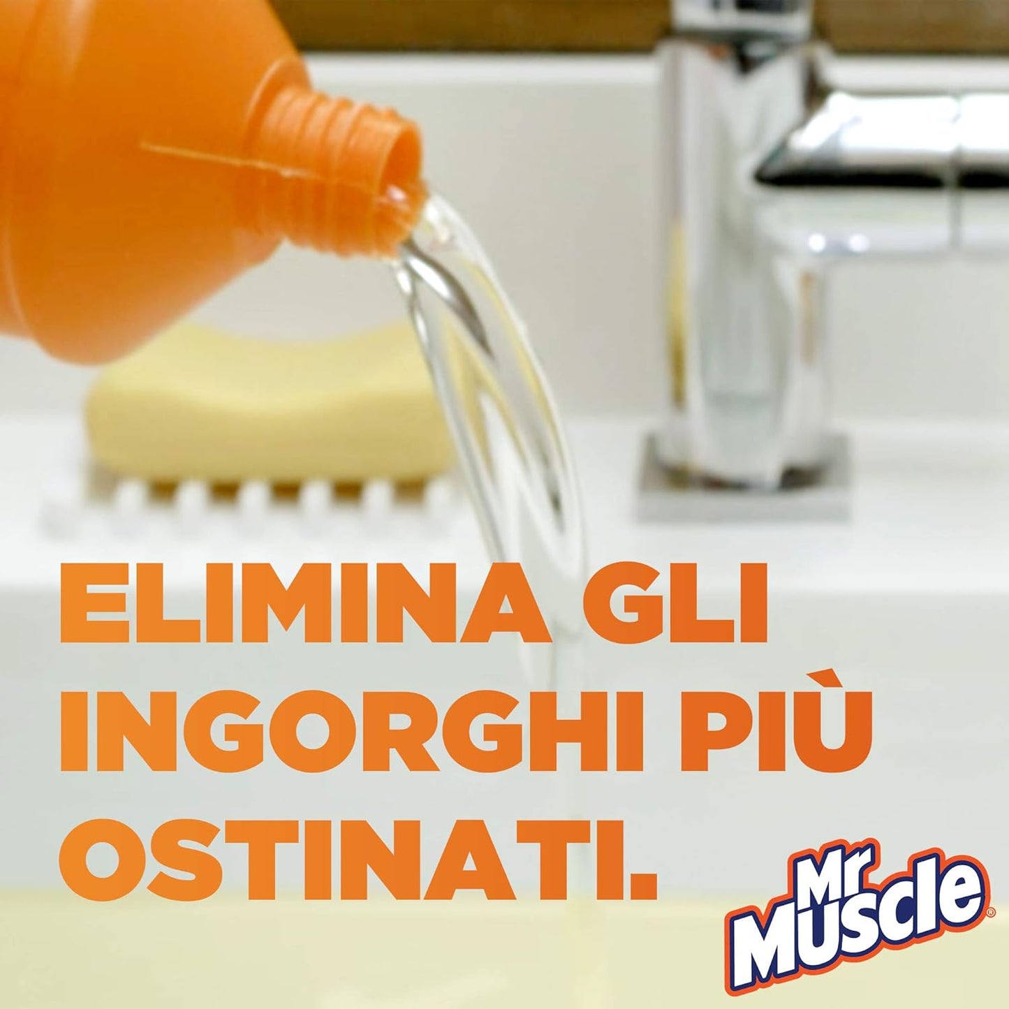 Mister Muscle Disgorgante Gel per Tubi e Scarichi - 500 ml, 1