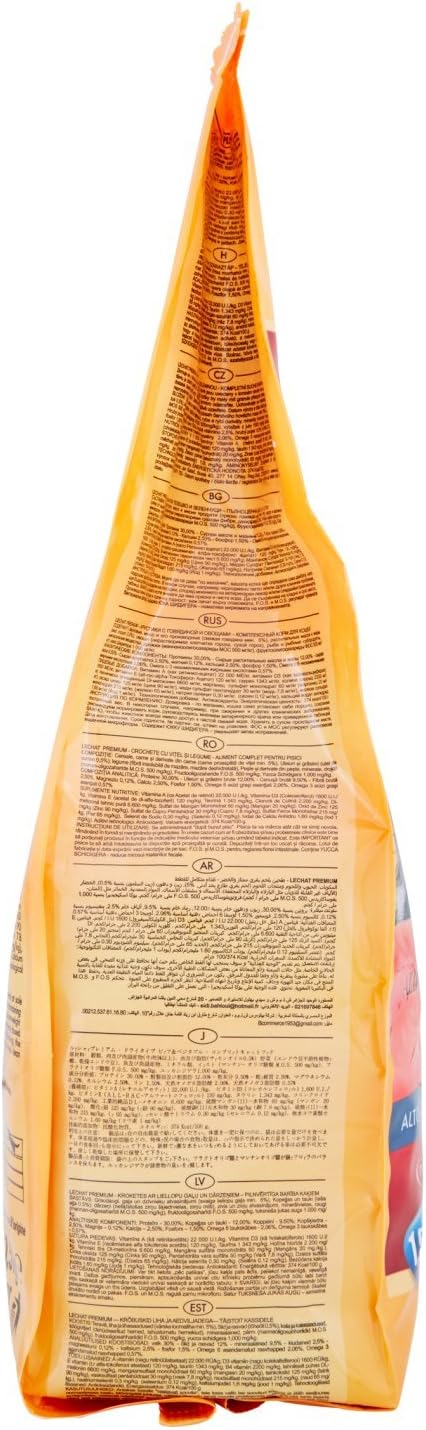 Monge Le Chat Alimento Completo per Gatti, Manzo e Vedure, 1.5kg