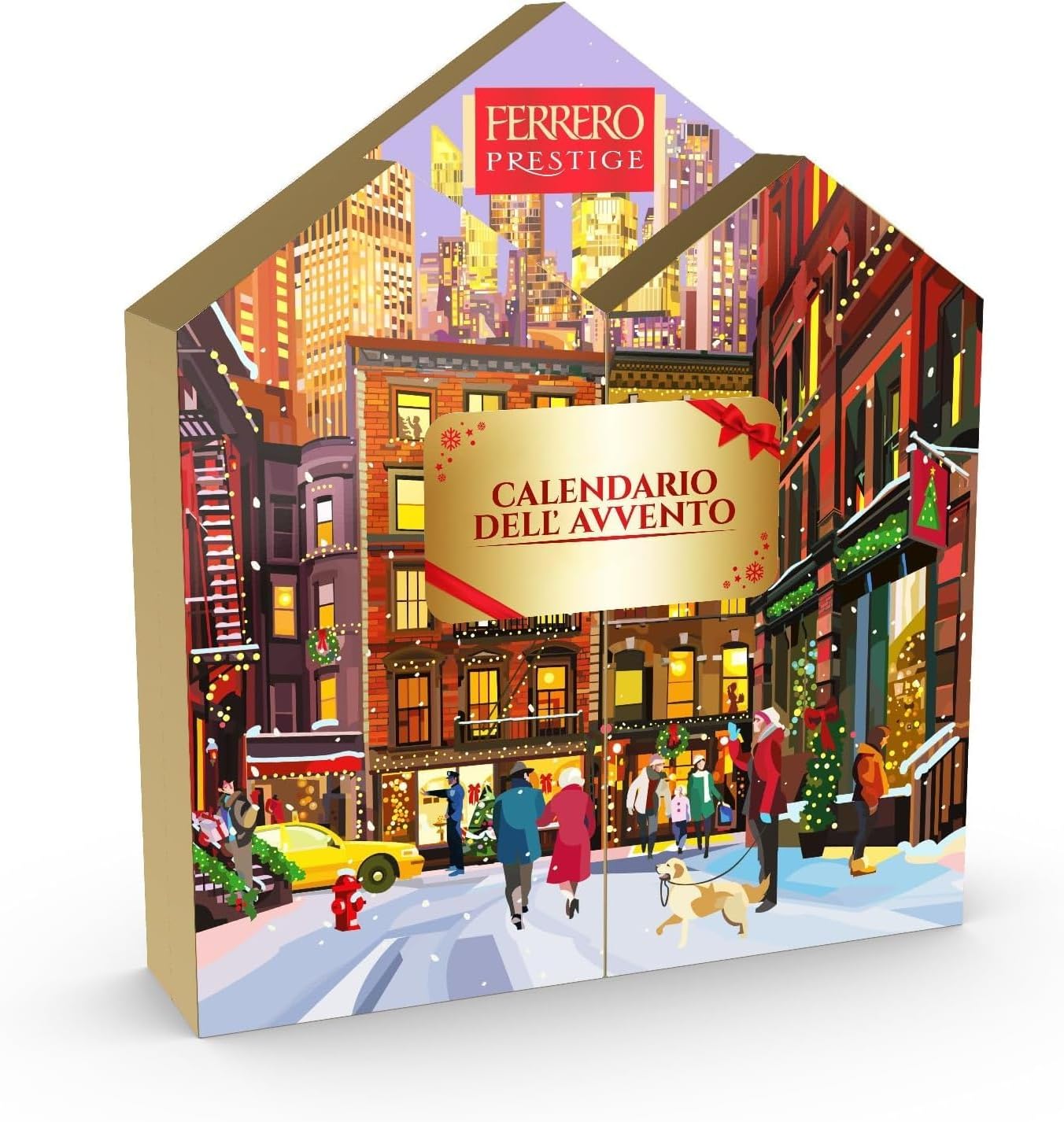 Ferrero Prestige - Calendario Avvento 2024, 25 Specialità Assortite Ferrero Rocher, Ferrero Küsschen e Mon Chéri, Idea Regalo Natale, Confezione da 250 gr