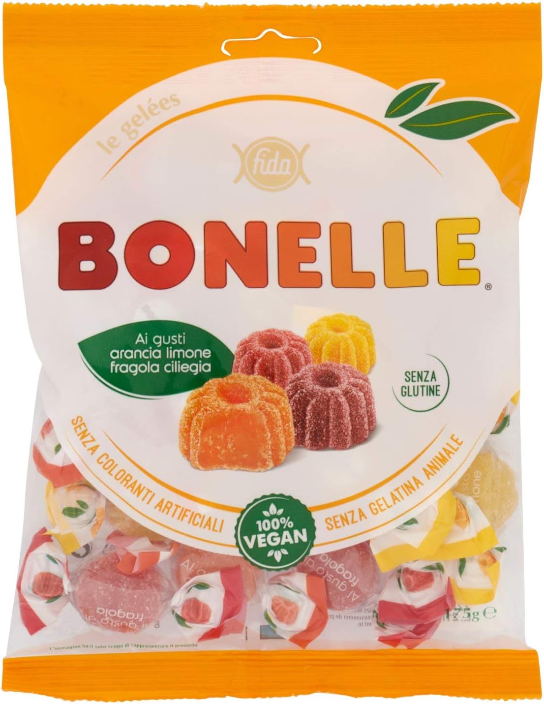 Le Bonelle Caramelle Gelees, 175g