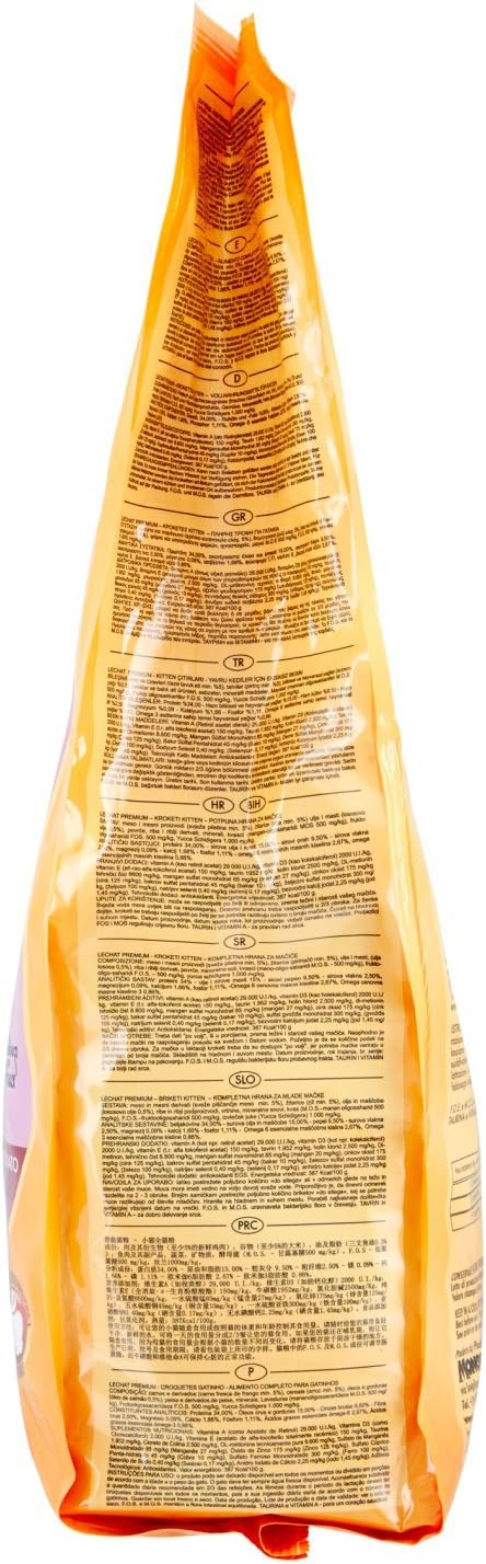 Monge NGE079 Crocchette Gattini lechat Kitten 1.5 kg con Pollo e Omega 3, Neutro, 1500 unità