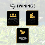 Twinings Pure Green Tea, 25 bustine di tè, tè verde, perfettamente bilanciato e rinfrescante, 50 g