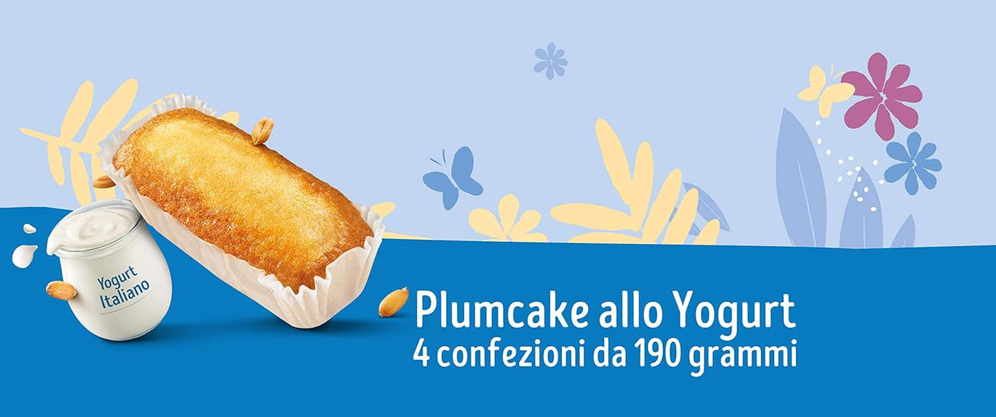 Misura Plumcake allo Yogurt Dolcesenza | Senza Zuccheri Aggiunti | Confezione da 190 grammi