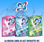 ACE WC Freschezza Continua - Schiuma Attiva con Candeggina, 1 pezzo