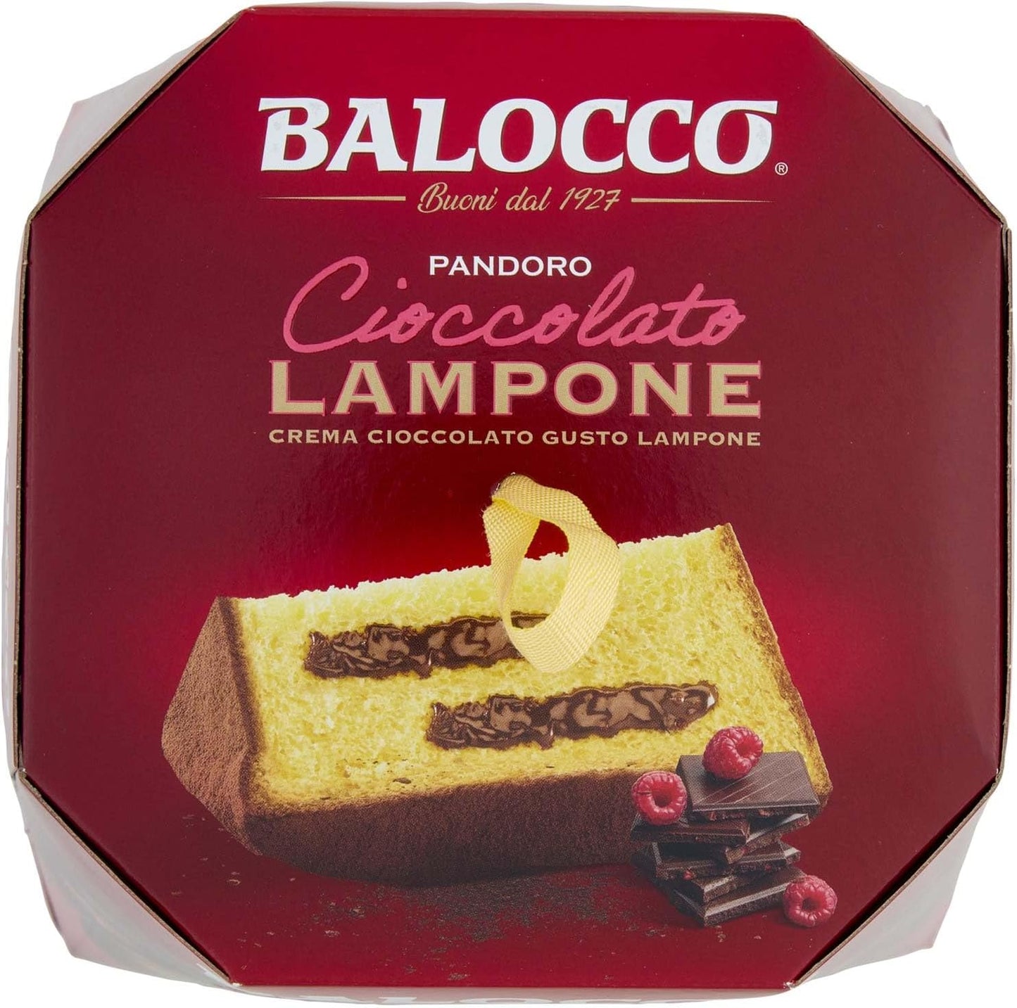 Balocco Pandoro Ciocciolato Lampone, 800g