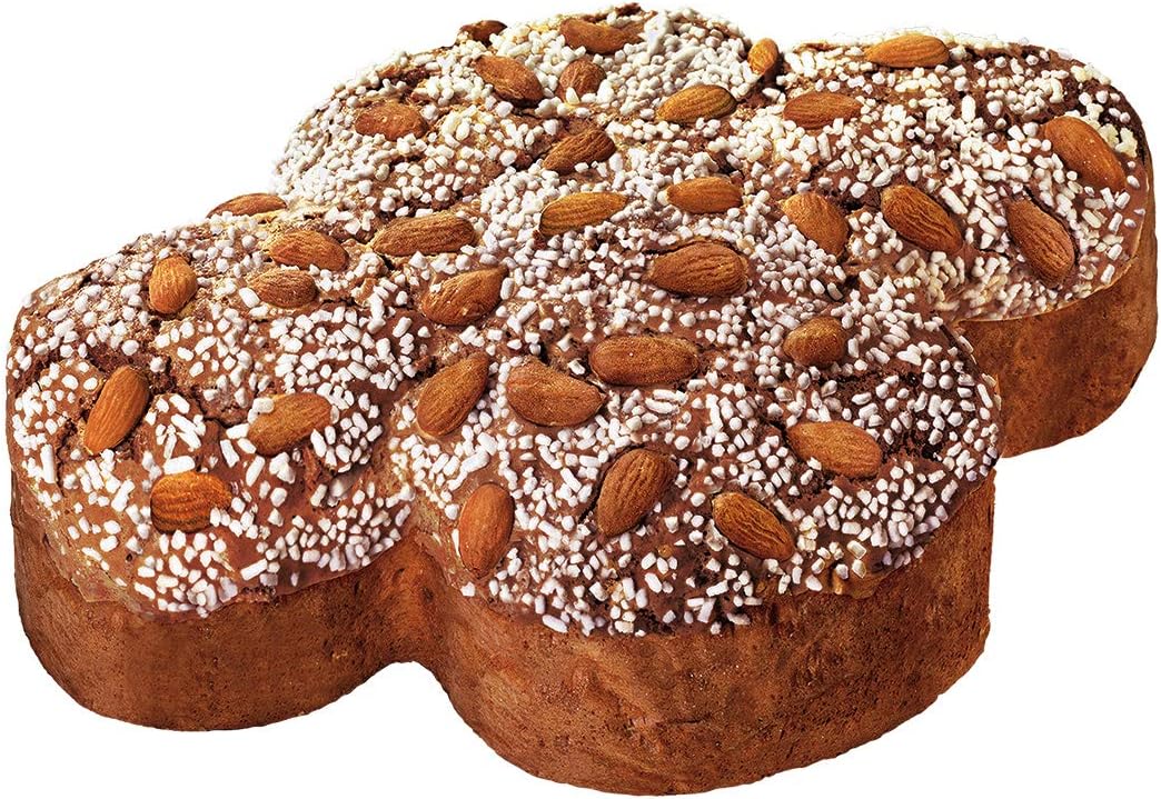 Colomba Al Cioccolato Melegatti, Senza Canditi, Con Gocce Di Cioccolato Fondente, Glassa Al Cacao, Mandorle E Granella Di Zucchero, 750 gr (pacco da 3)