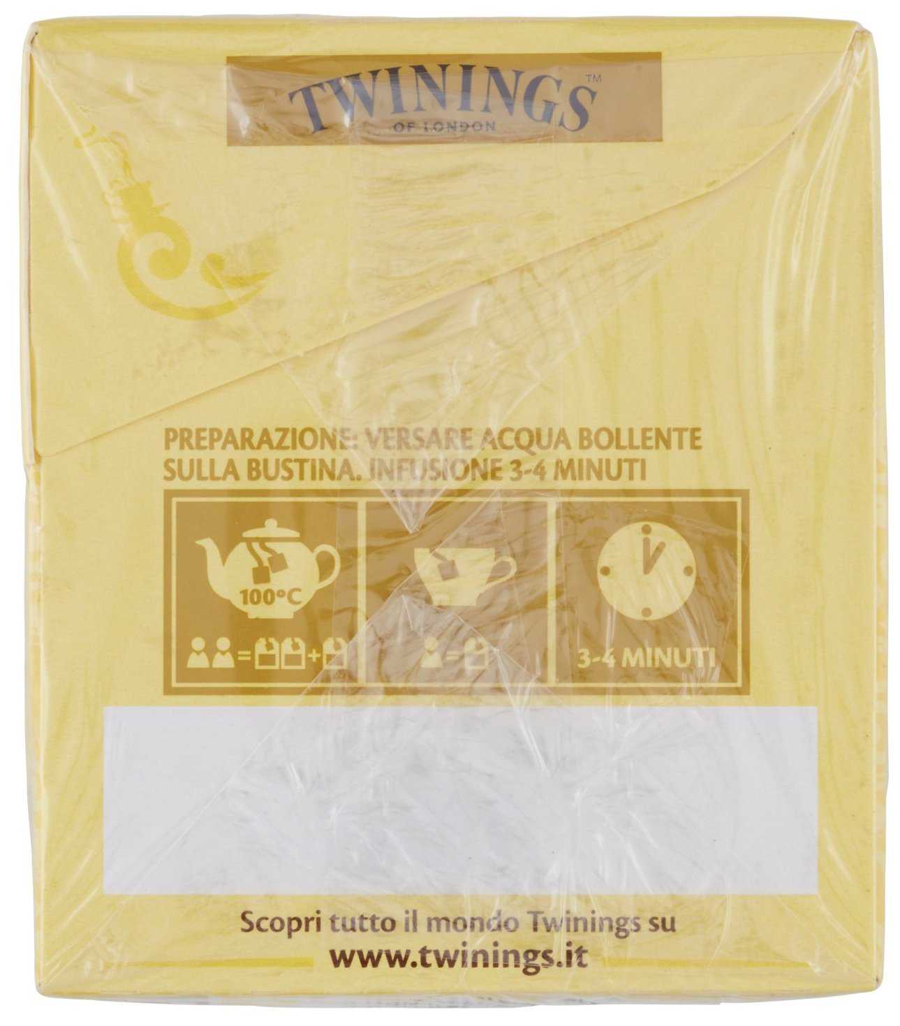 Twinings Tè Earl Grey classico, 25 x 2 g