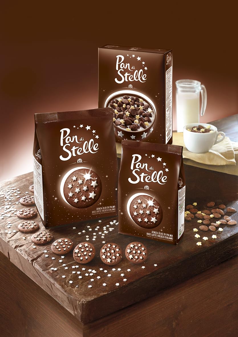 Mulino Bianco Barilla Pan di Stelle, 350 g (Confezione da 4)