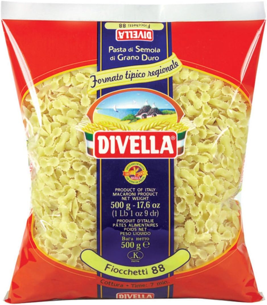 Divella fiocchetti 88 cottura 8 minuti da 500 grammi (082670)