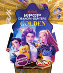 Uovo di Pasqua K-POP Demon Hunters Golden 250g Dolfin, Uova Cioccolato al Latte con Soprese Collezionabili, Film N°1 su Netflix