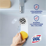 Smac - Detergente Gel Bagno Multisuperficie, Azione Igienizzante e Brillantezza, con Barriera Antigoccia, 850 ml