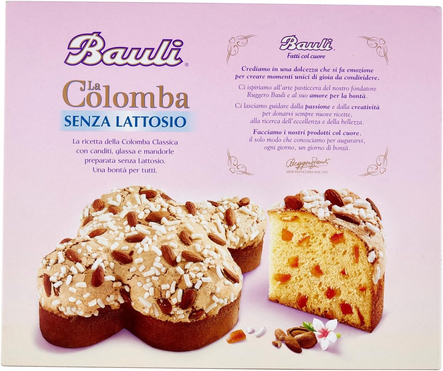 Bauli La Colomba Senza Lattosio, 700g