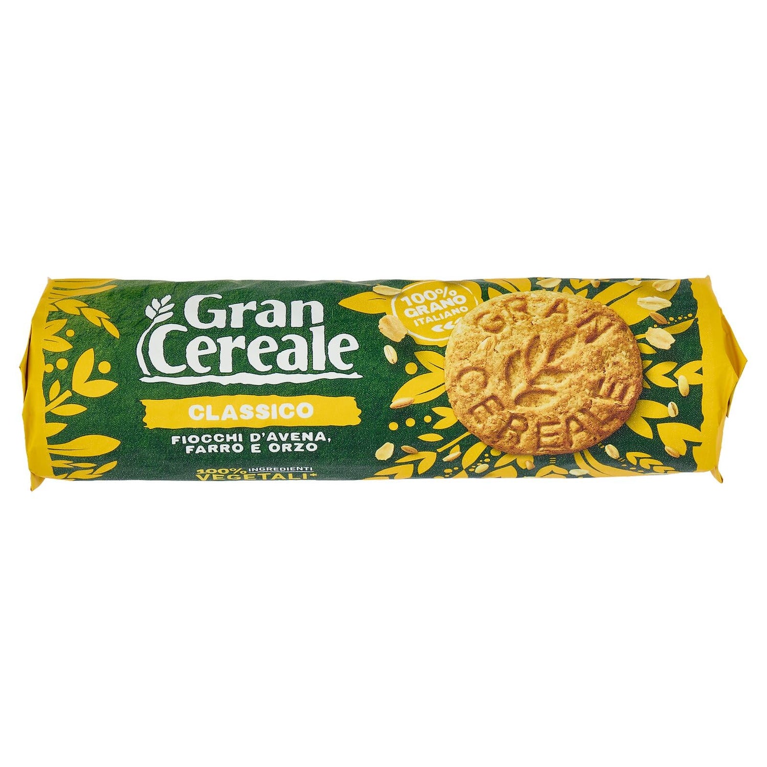 Gran Cereale Biscotti Gran Cereale Classico, Ricchi di Fibra e Fosforo - 250 gr (Confezione da 8)