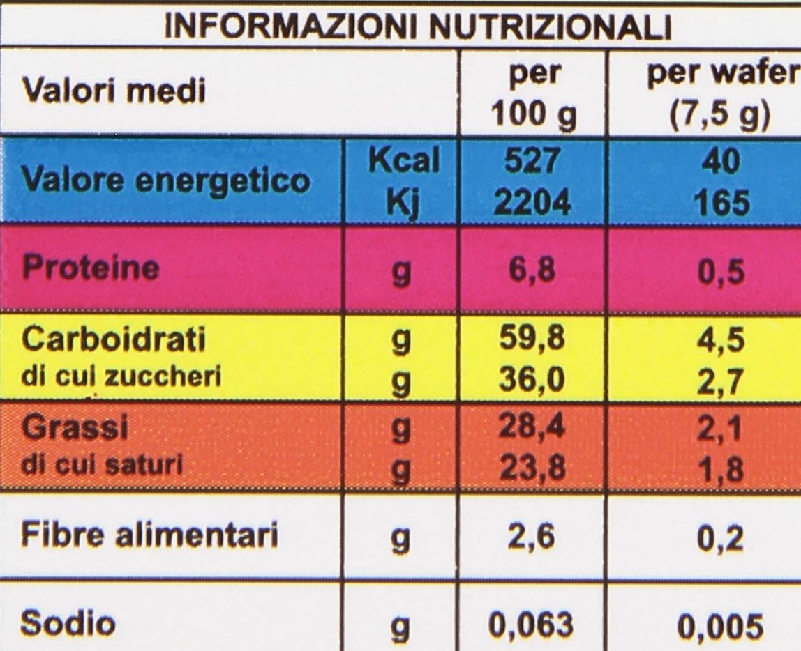 Cabrioni - Fragranti Wafers, con Crema alla Nocciola - 150 g