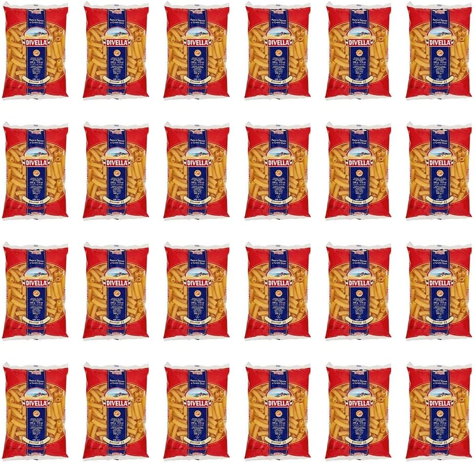 24 Pasta Divella 100% Italiano N°22 Elicodali 500 g