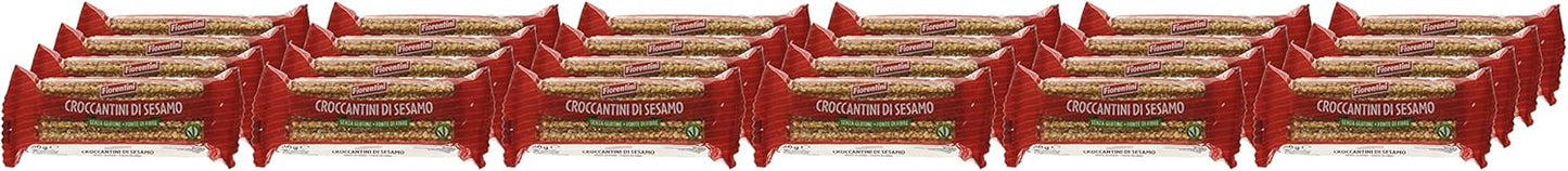 Fiorentini - Barrette croccanti di sesamo - 24 confezioni da 60 Grammi