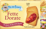Mulino Bianco Fette Biscottate Dorate, 630 g (Confezione da 6)