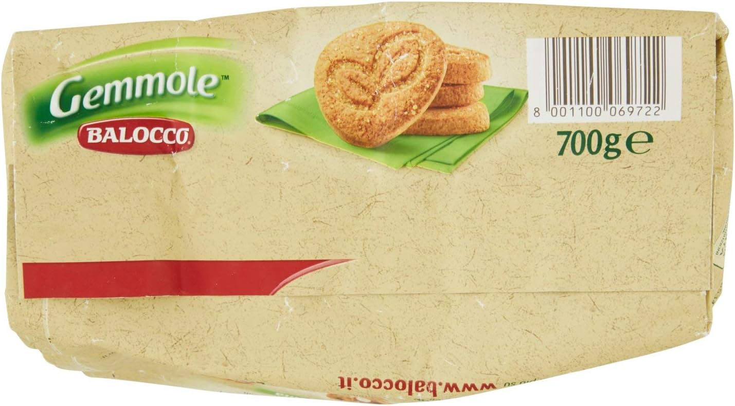 Balocco 150827 Biscotti Gemmole, 700 gr