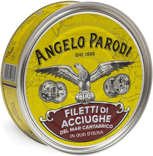 ANGELO PARODI FILETTI DI ACCIUGHE DEL CANTABRICO GR.550