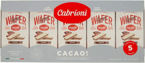 Cabrioni - Wafers, con Crema al Cacao - 225 g