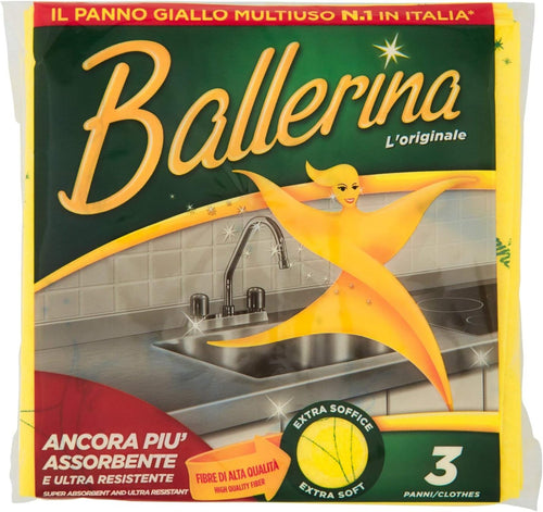 Ballerina Panno Giallo, Multiuso - 3 Pezzi, 3 unità, 1