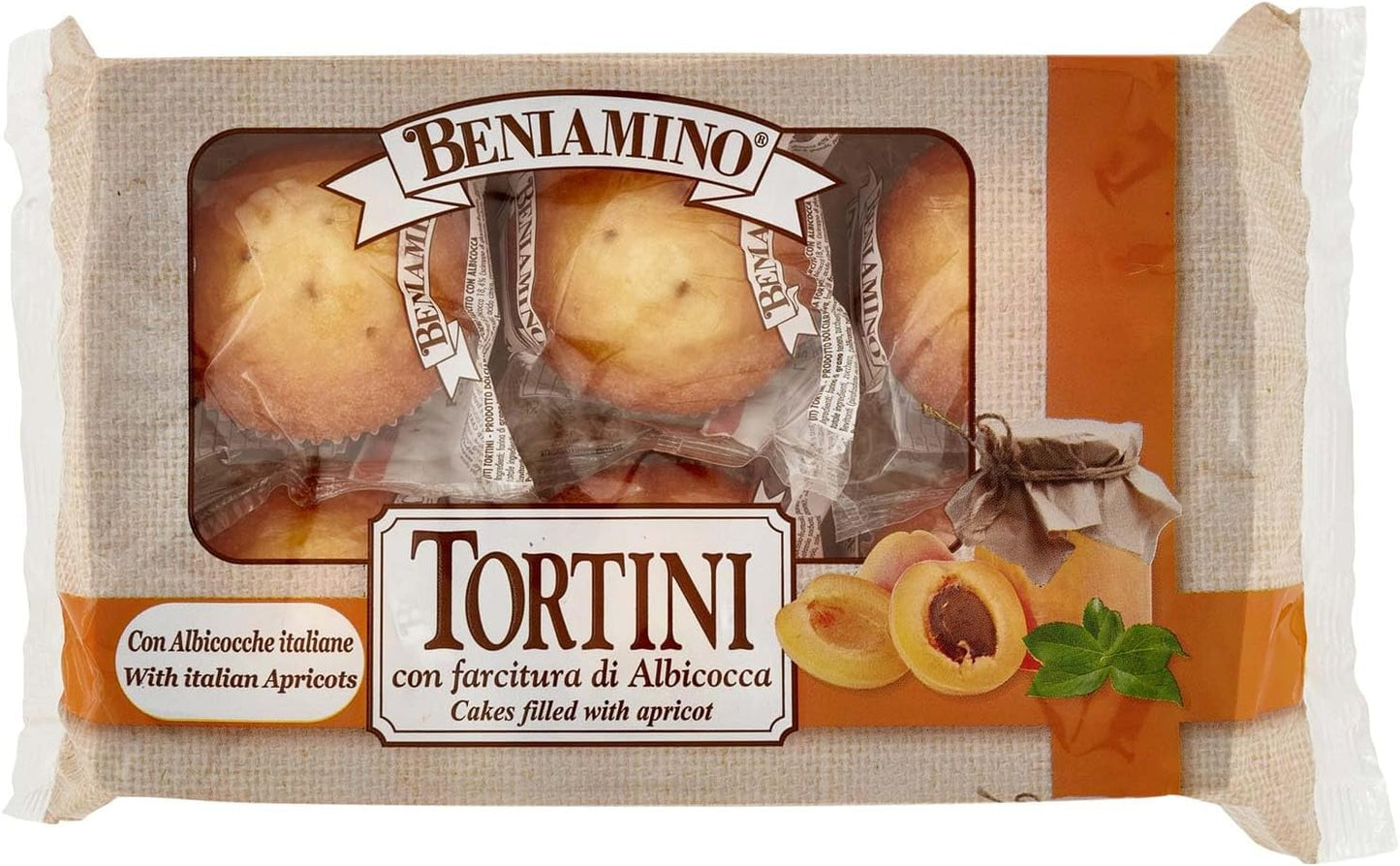 Beniamino Tortino all'Albicocca, 6 x 41.7g