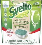 Svelto Pastiglie Per Lavastoviglie Powered By Nature Extra Igiene Megapack Da, Con Certificazione Ecolabel, 200 Unità