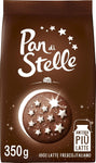 Pan di Stelle Biscotti Frollini con Cacao, Cioccolato e Latte Fresco Italiano, Colazione Ricca di Gusto, 350 g