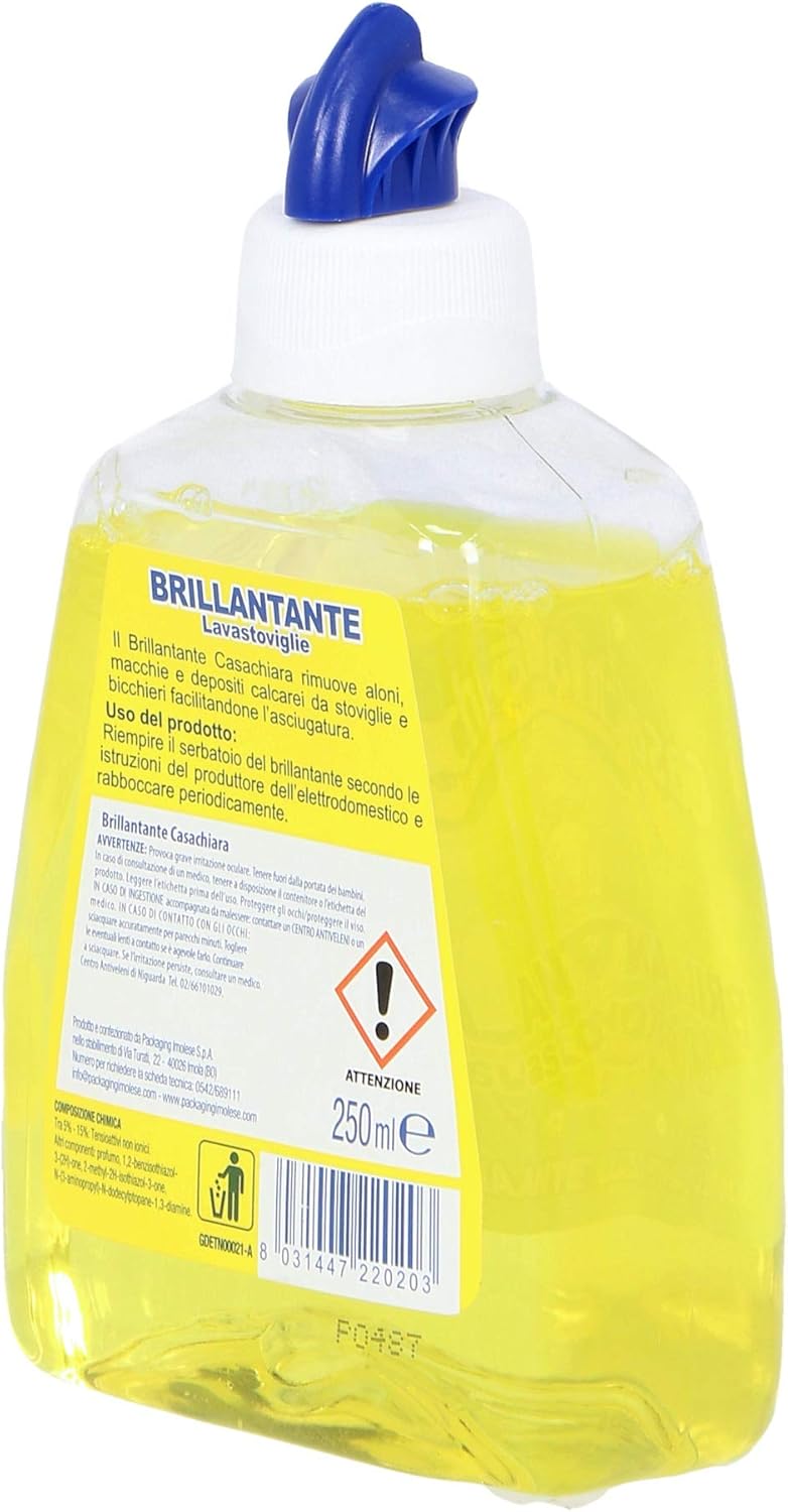 Casachiara Brillantante Lavastoviglie, 250 Ml