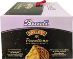 2X Bauli Panettone Baileys con Crema al Liquore Baiyles e Copertura di Cioccolato Fondente e Granella di Biscotto 750g [2 Panettoni]