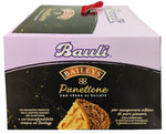 3X Bauli Panettone Baileys con Crema al Liquore Baiyles e Copertura di Cioccolato Fondente e Granella di Biscotto 750g [3 Panettoni]