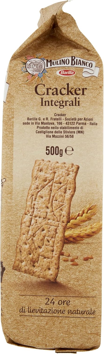 Mulino Bianco Cracker Integali, 500g