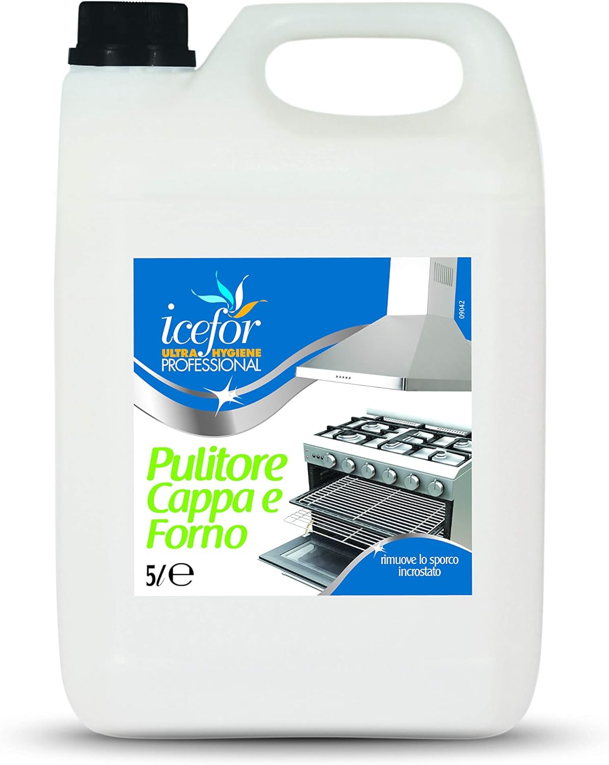 Detergente Icefor UHP Pulitore Cappa e Forno, 5 L