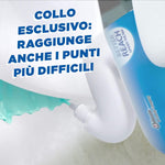 Duck Total Action Gel - Igienizzante Liquido per WC, Rimuove il Calcare, Profumo Marine